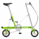 CARRYME 8" WHEEL SINGLE SPEED FOLDING BIKE - GREEN