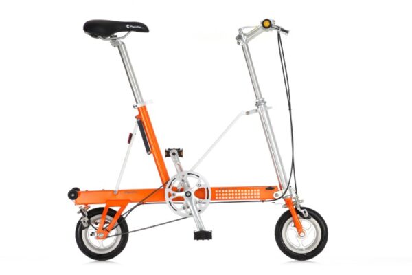 CARRYME 8" WHEEL SINGLE SPEED FOLDING BIKE - ORANGE