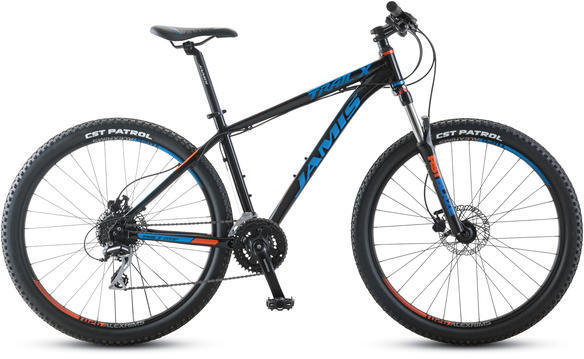 Trail X Sport-27.5" ALLOY DISC FRAME 24SPD - Gloss Black