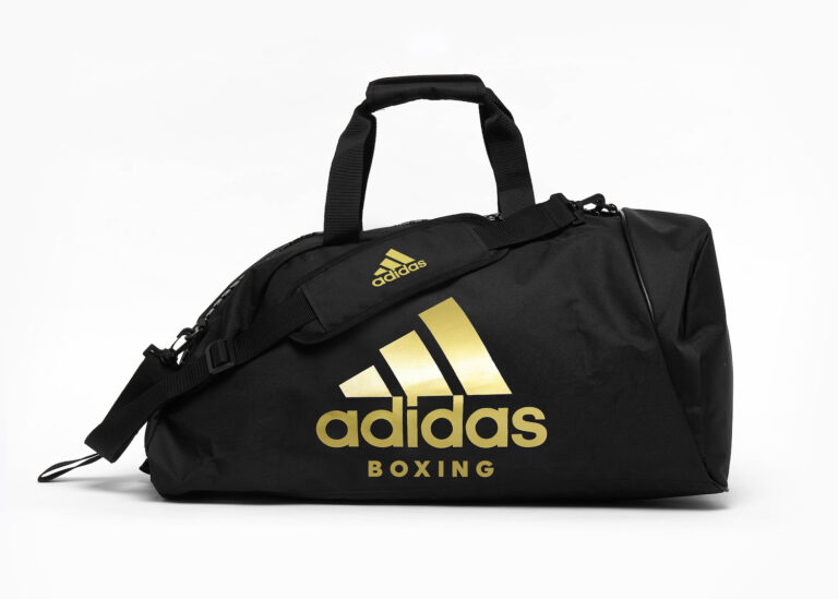 Bag with adidas boxing logo