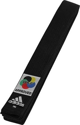 adidas karate black belt