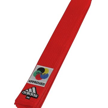 adidas karate red belt