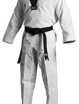 AdiFlex II-No Stripes Taekwondo Uniform