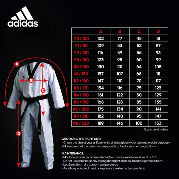 Adi-Supermaster II Taekwondo Uniform