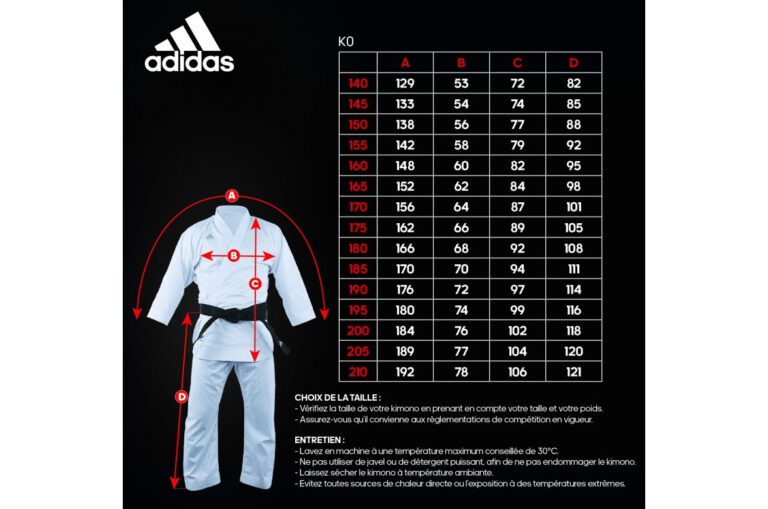 adidas karate uniform