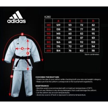 adidas karate uniform