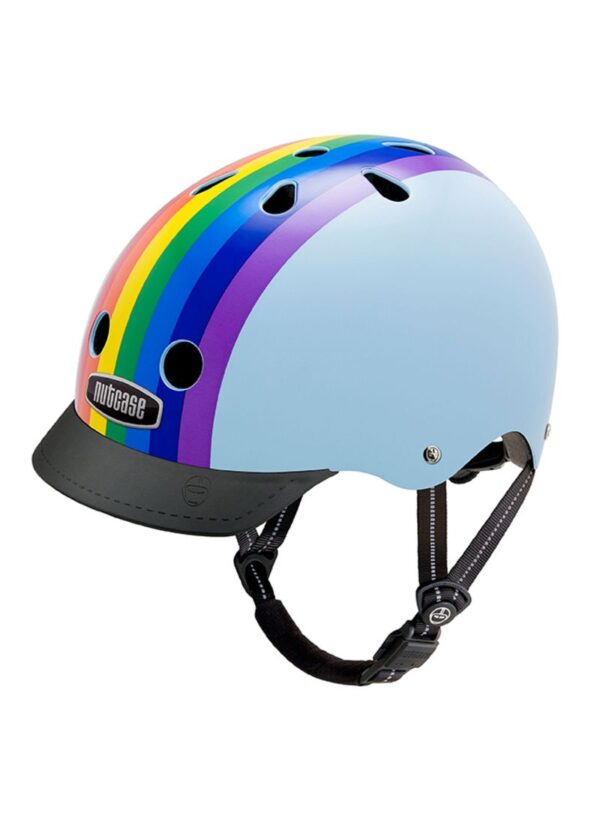 Rainbow Sky Street Helmet - Multicolor