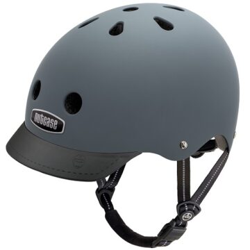 Shark Skin Matte Street Helmet - Grey